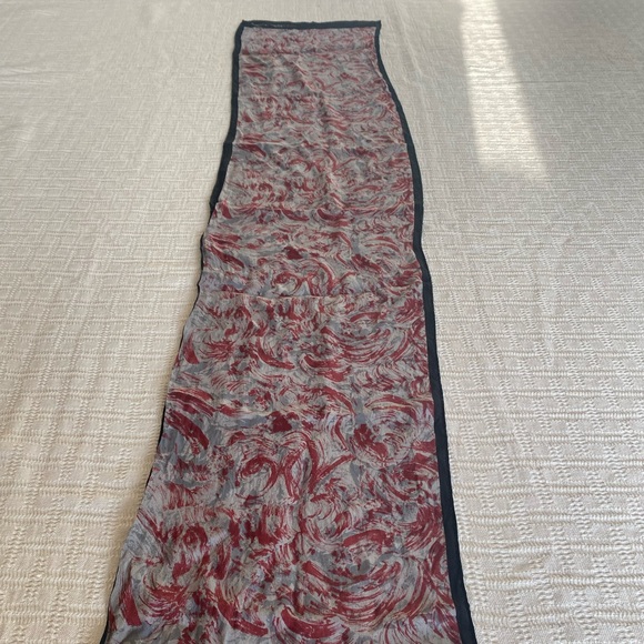 Vintage Anne Klein silk scarf. - Picture 6 of 9